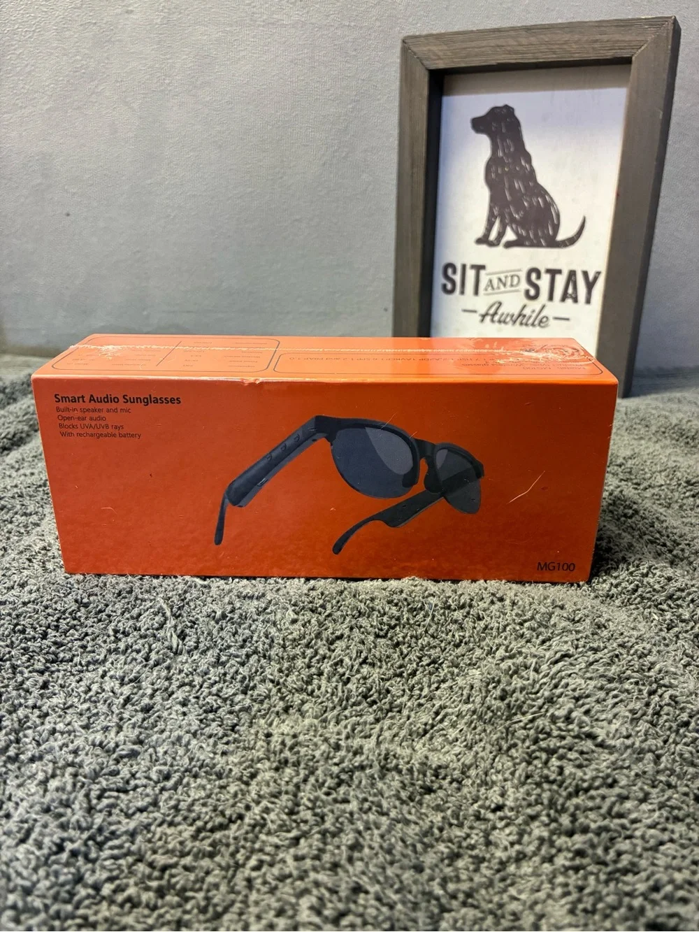 Smart Audio Sunglasses in Black - MG100